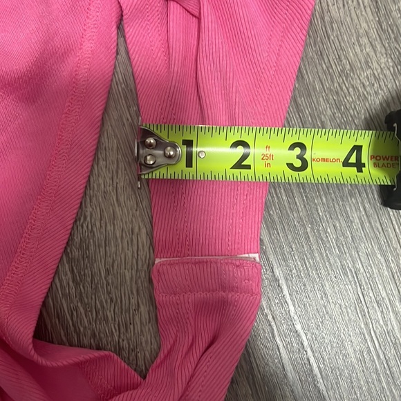 NWT Grace & Emma Love On Top Bodysuit in Hot Pink with Ruffle Sleeves - Picture 11 of 16